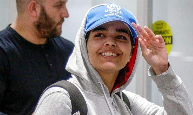  Rahaf Mohammed al-Qunun konnte aus ihrer Heimat Saudi-Arabien fliehen