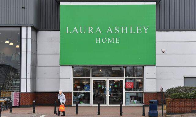 Archivbild: Ein Laura Ashley Home Store in Liverpool