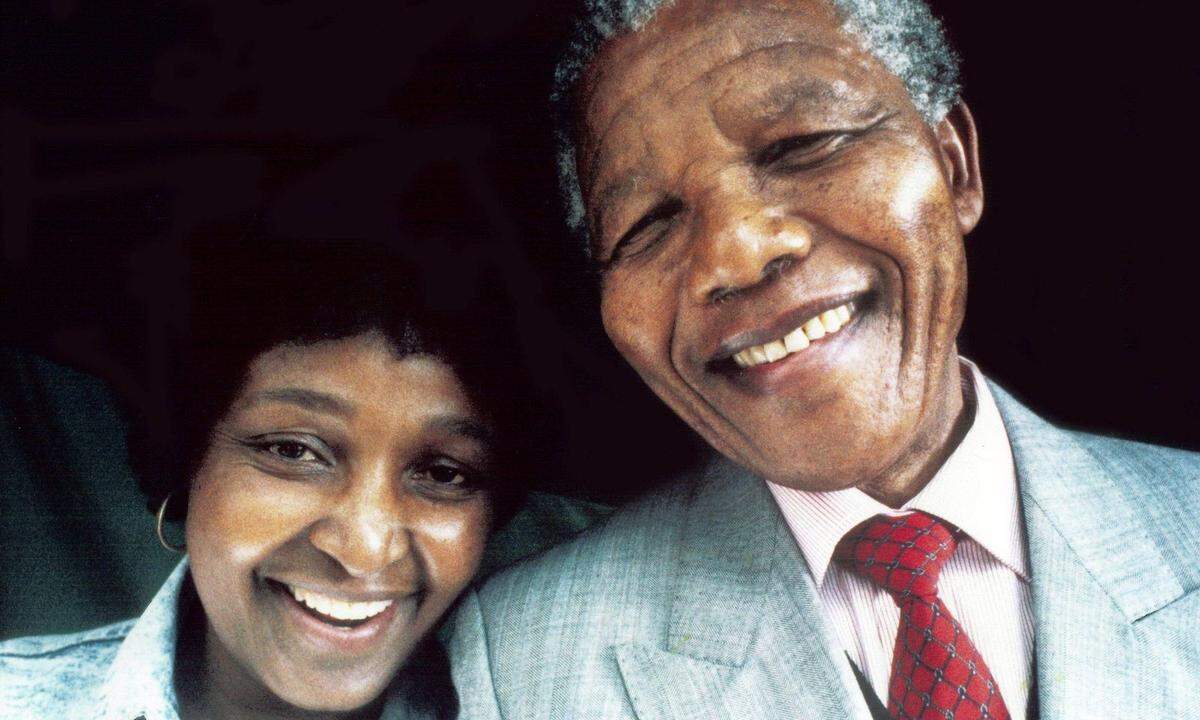 Winnie Mandela Ex-Frau des früheren südafrikanischen Präsidenten Nelson Mandela, 81.
