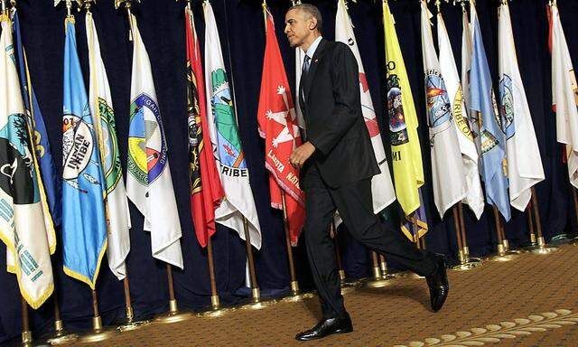 US-Präsident Barack Obama im Weißen Haus.