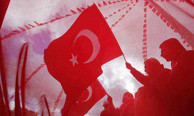 Kundgebung türkischer Nationalisten in Istanbul
