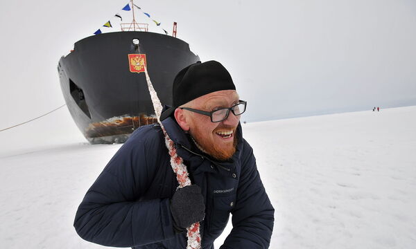 50 Let Pobedy nuclear icebreaker goes on North Pole expedition