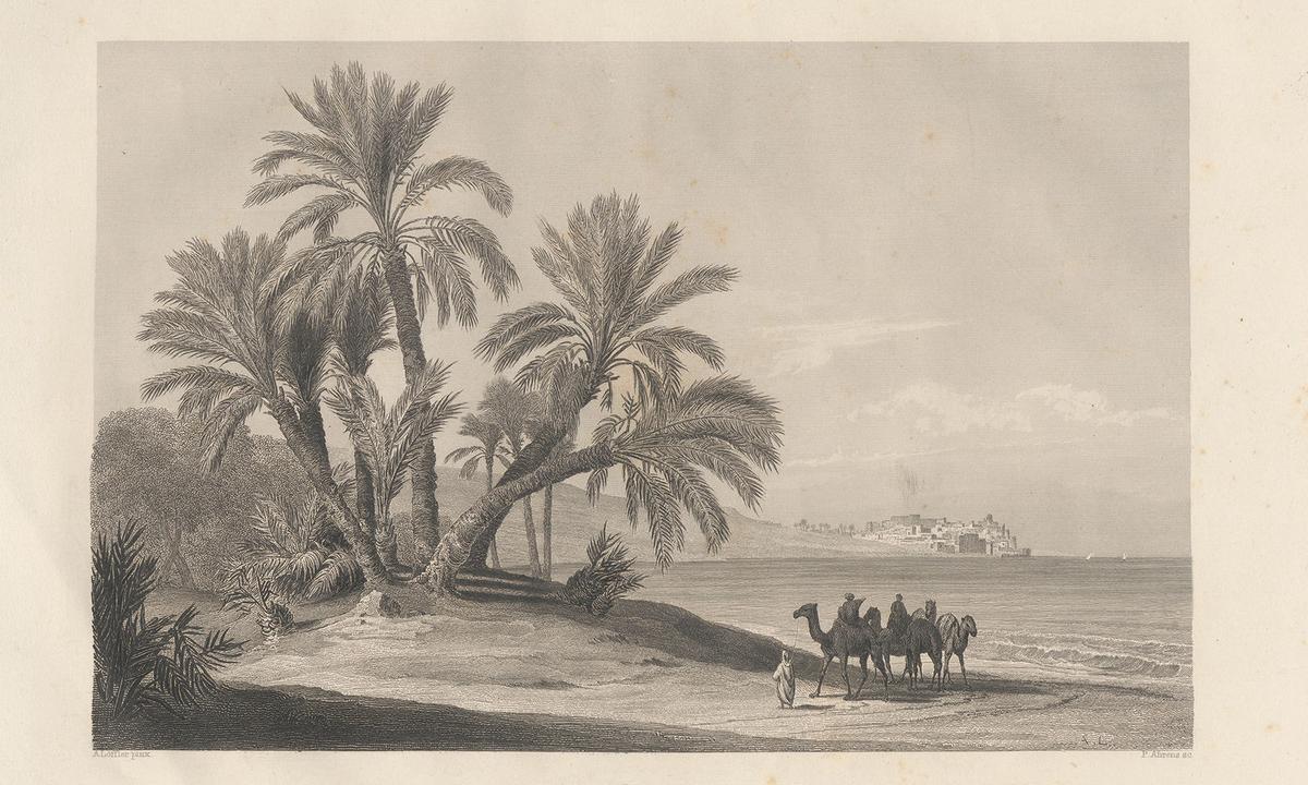 Aus dem Buch „Bilder aus dem Orient“, gezeichnet von August Löffler, mit Texten von Moritz Busch (1864).