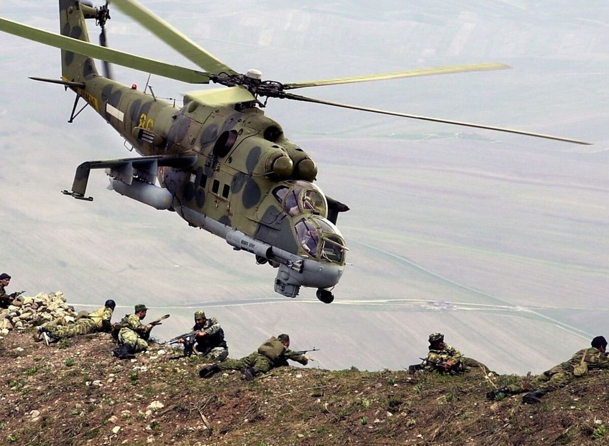 Russische Mi-24 in Syrien