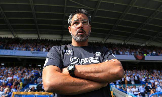 Huddersfield Town manager David Wagner during the Premier League match at the John Smith s Stadium
