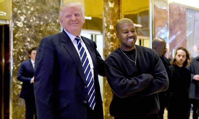 Kanye West galt bis zum Vorjahr als Prominenter Anhänger Trumps. 