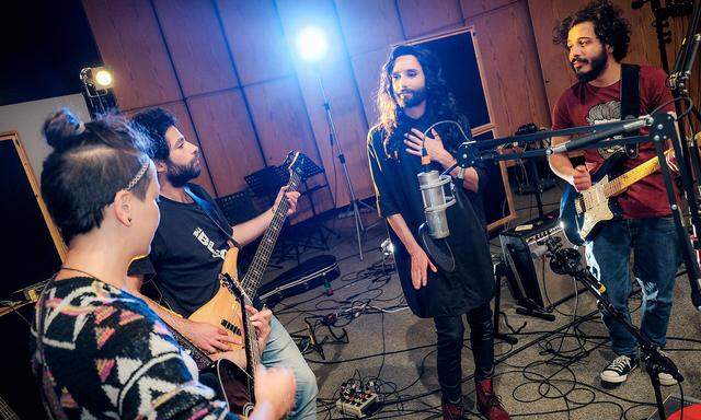 Conchita und syrische Band Basalt fuer ORF beim ?New European Songbook?