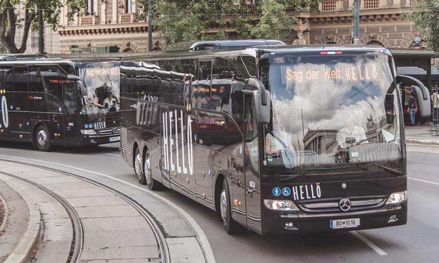 Die ÖBB sind mit der Hellö-Busflotte in den Kampf um die Fernbuskundschaft eingestiegen. 