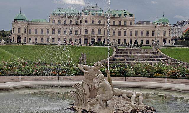 SPRINGBRUNNEN IM BELVEDERE