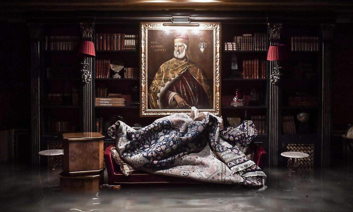 Ein Bild aus dem Luxushotel "The Gritti Palace" in Venedig.    