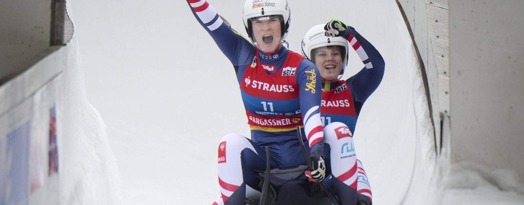 Österreich gewann beim Weltcup in Innsbruck-Igls alle acht Rennen