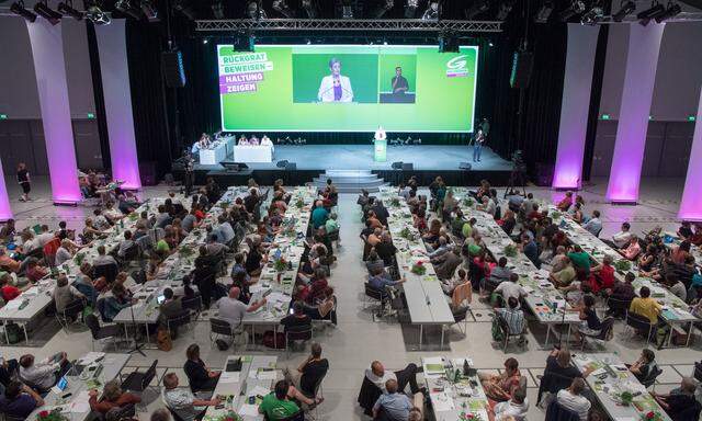  Bundeskongresses der Grünen am Sonntag, 25. Juni 2017