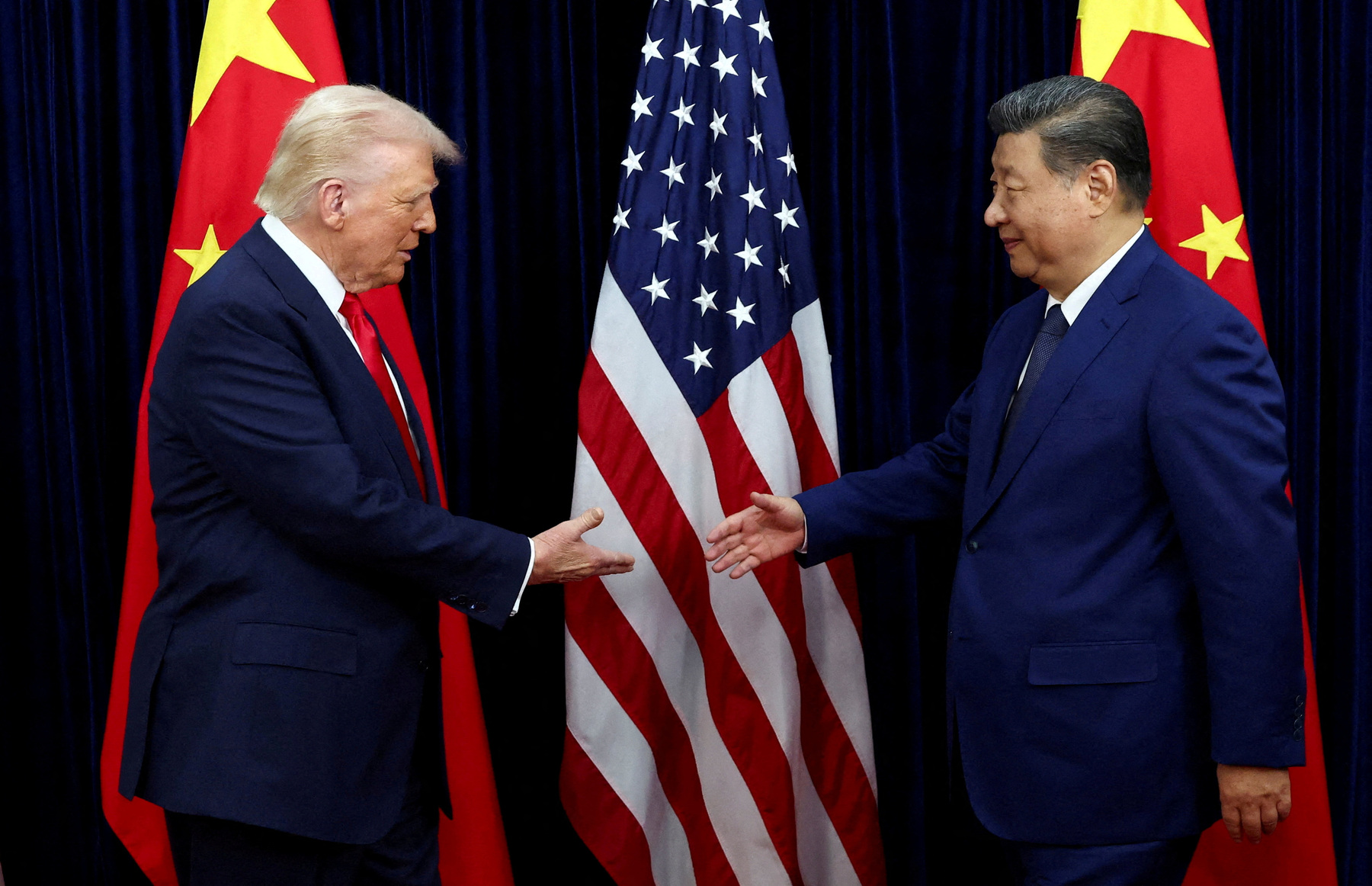 Reise zum „tollen Typen“: Trump besucht Chinas Präsidenten Xi