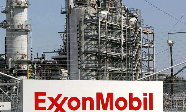 Eine Raffinerie von ExxonMobil.
