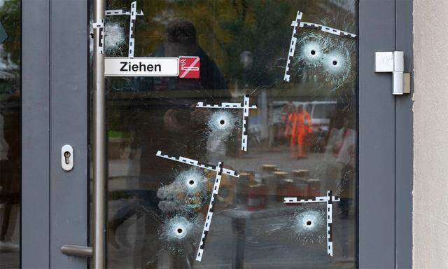 Nach dem Attentat in Wien.