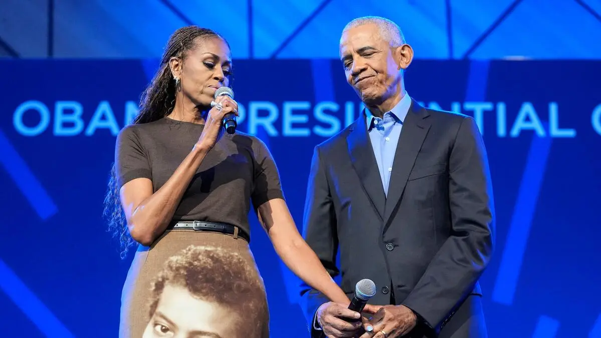 Michelle Obama und der Rock, der Barack zum Weinen brachte