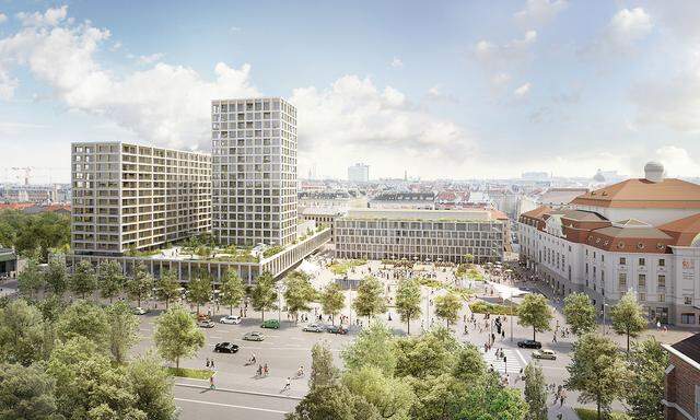 RENDERING: WIENER HEUMARKT-AREAL