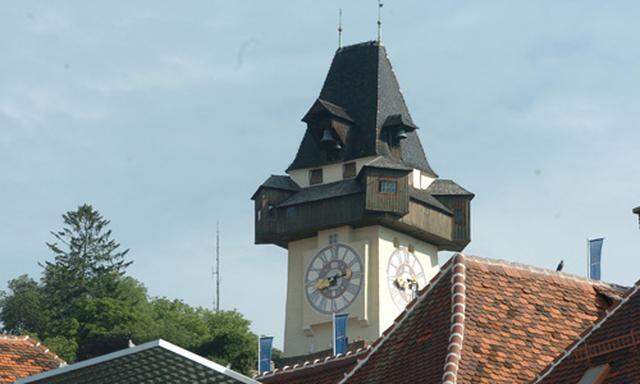 GRAZ, Schloßberg, Uhrturm