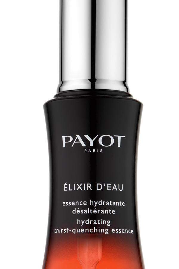 Mit einer besonderen Textur soll auch das „Elixir d’Eau“ von Payot überzeugen und Feuchtigkeit spenden (46 Euro).