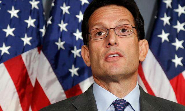 Eric Cantor, Mehrheitsführer im US-Repräsentantenhaus.