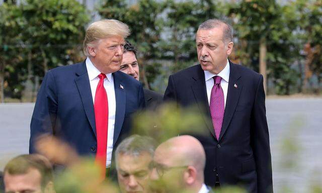 Trump und Erdogan im Juli 2018.