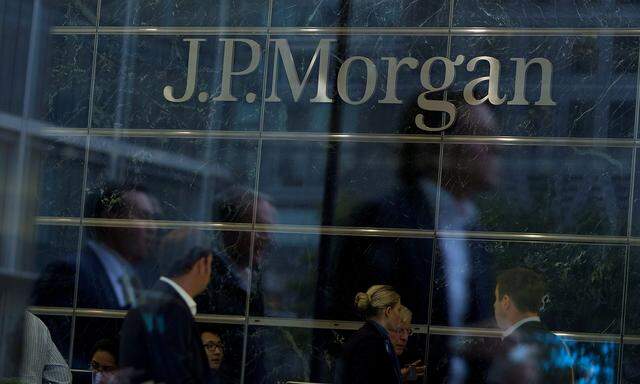 JP Morgan ist die größte US-Bank. 