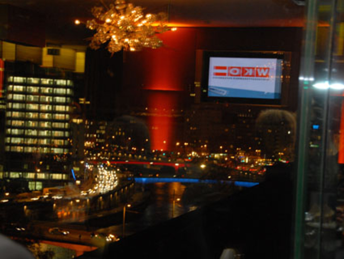 Ein langer und erfolgreicher Abend über den Dächern Wiens.