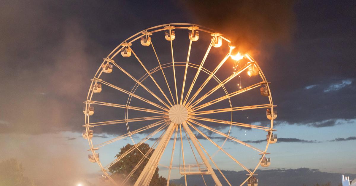 30 injured after fire on Ferris wheel at festival near Leipzig