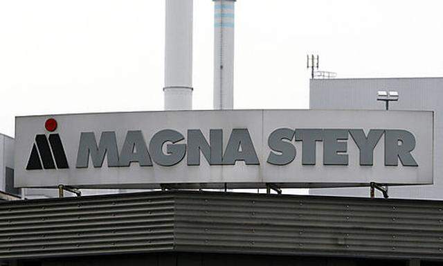 Die Magna Steyr Fabrik in Graz