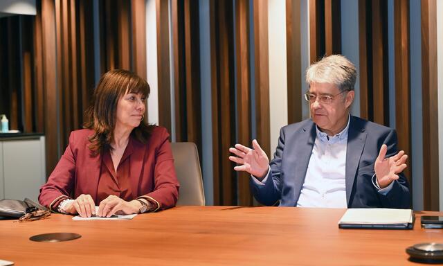 Die Wirtschaftskammer will in Brüssel sichtbarer werden, betonen die WKO-Vizepräsidenten Martha Schultz und Wolfgang Hesoun.