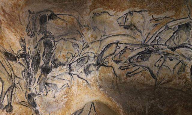 Die Zeichnungen der Grotte Chauvet sind heute nur mehr als Repliken zu bewundern. Der Zugang für normale Besucher ist nicht mehr möglich.