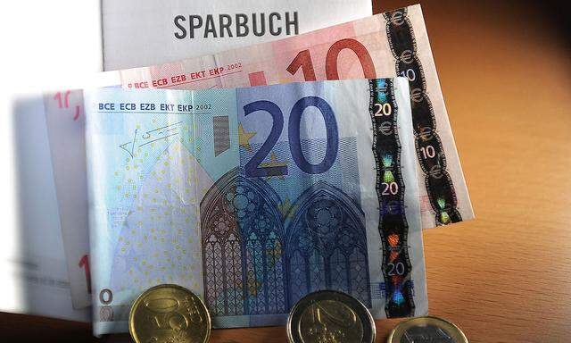 THEMENBILD-PAKET: SPARPAKET/SPARBUCH/BANKEN/ZUKUNFTSVORSORGE