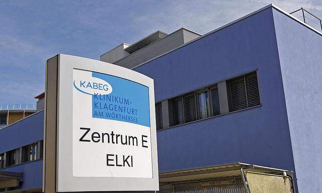 Im Bild: Das Eltern-Kind Zentrum E (ELKI) im Klinikikum Klagenfurt. 