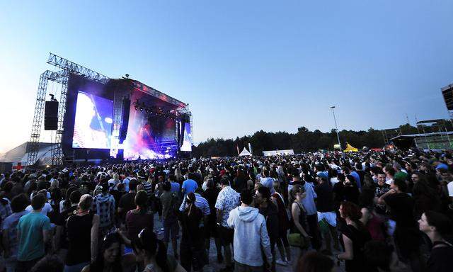 Blauer Himmerl wie hier im Jahr 2013 soll auch das Frequency 2018 dominieren.