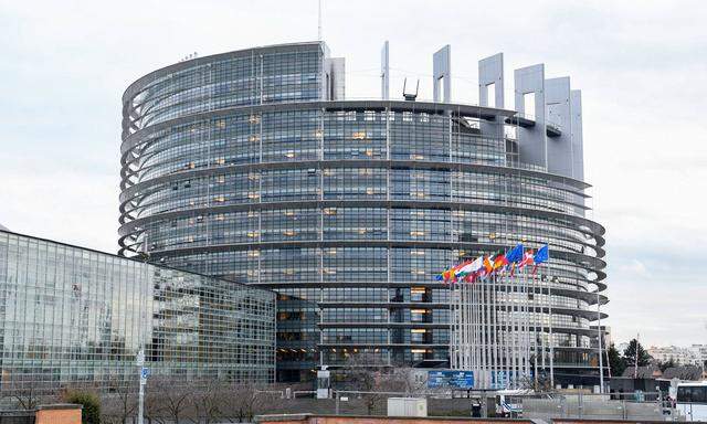 Das Europaparlament in Strassburg.