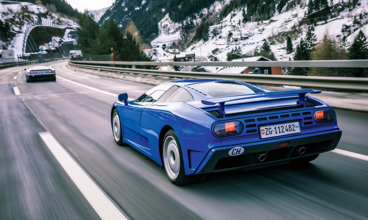 Der schnellste Gran Turismo der 1990er: Reisewagen mit 560 PS und Nakamichi-Kassettendeck.