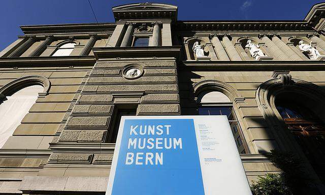 The facade of the Kunsmuseum Bern art museum is seen in Bern