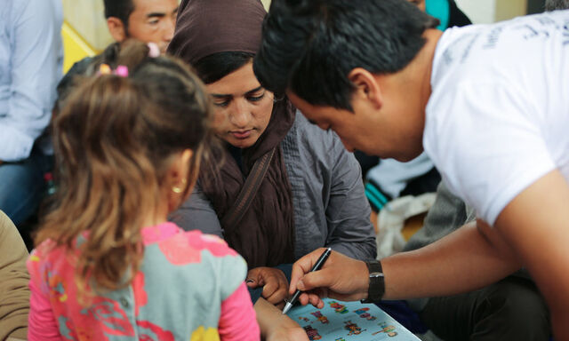 Flüchtlinge in Wien