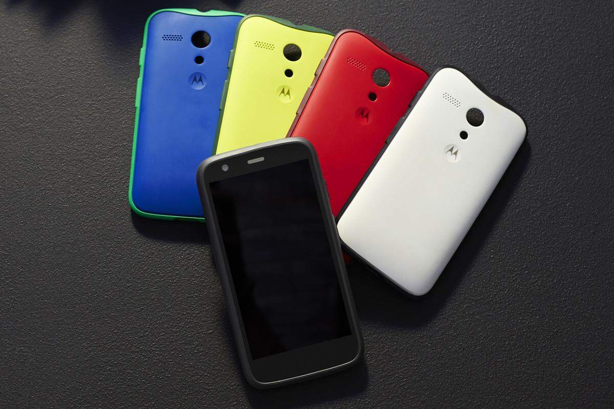 Motorola wird als Zubehör auch eine Outdoor-Hülle anbieten, die leichte Stöße abfedert.