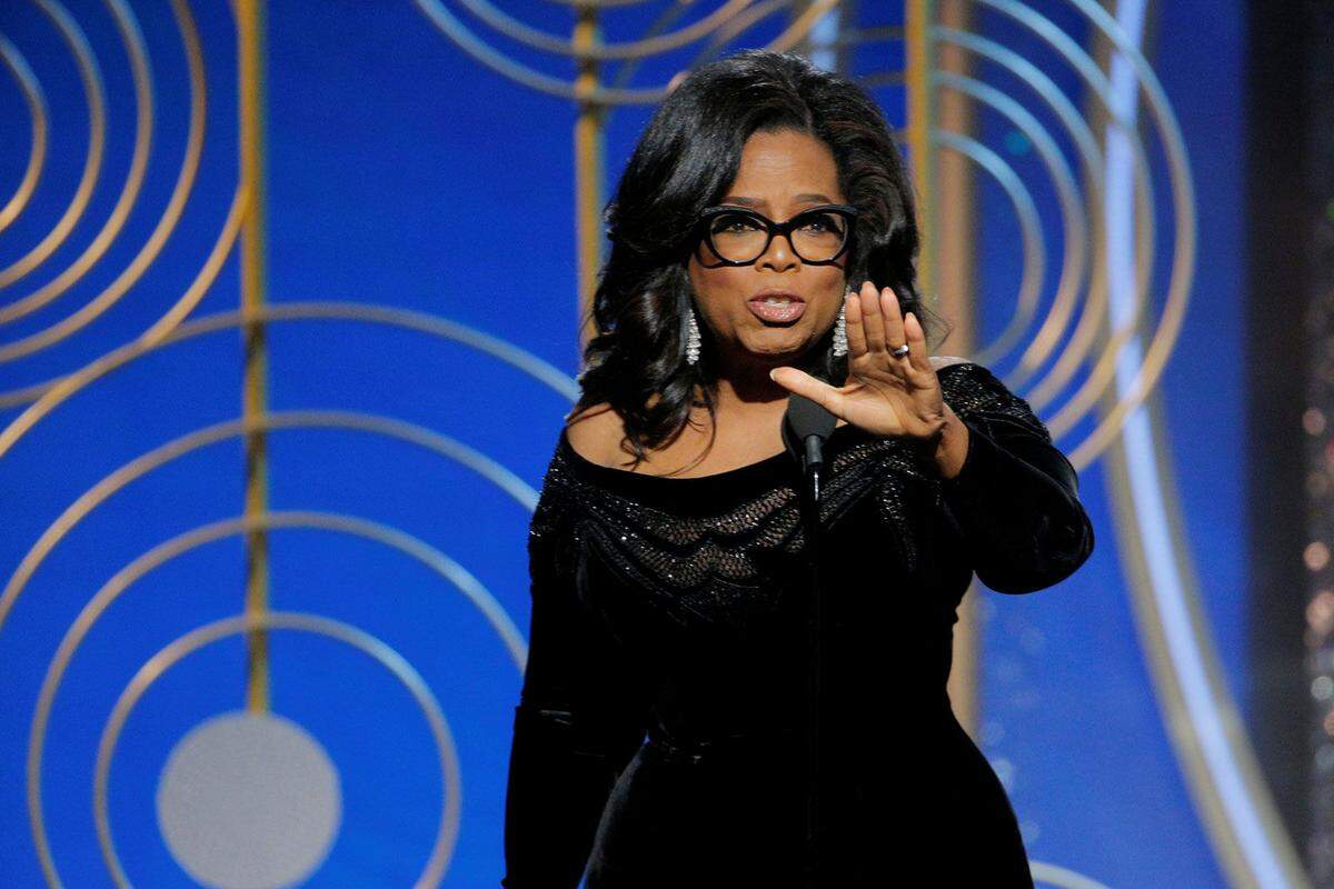Und 2018? Oprah Winfrey wurde mit dem Cecil B. DeMille-Ehrenpreis für ihr Lebenswerk ausgezeichnet und alle weiteren Ereignisse des Abends finden Sie hier. 