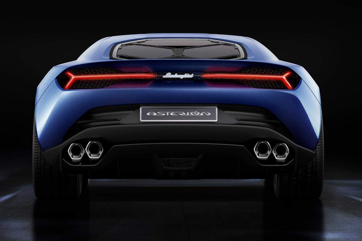 Und das "I" bringt uns zum springenden Punkt. Es bedeutet "ibrido", also Hybrid. Der Asterion ist das erste Hybridauto von Lamborghini.