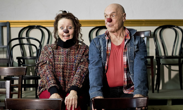 Verena Vondrak und Hubertus Zorell stehen beim heutigen Auftakt des Clownfestivals als Donna und Ferdinand auf der Bühne.  