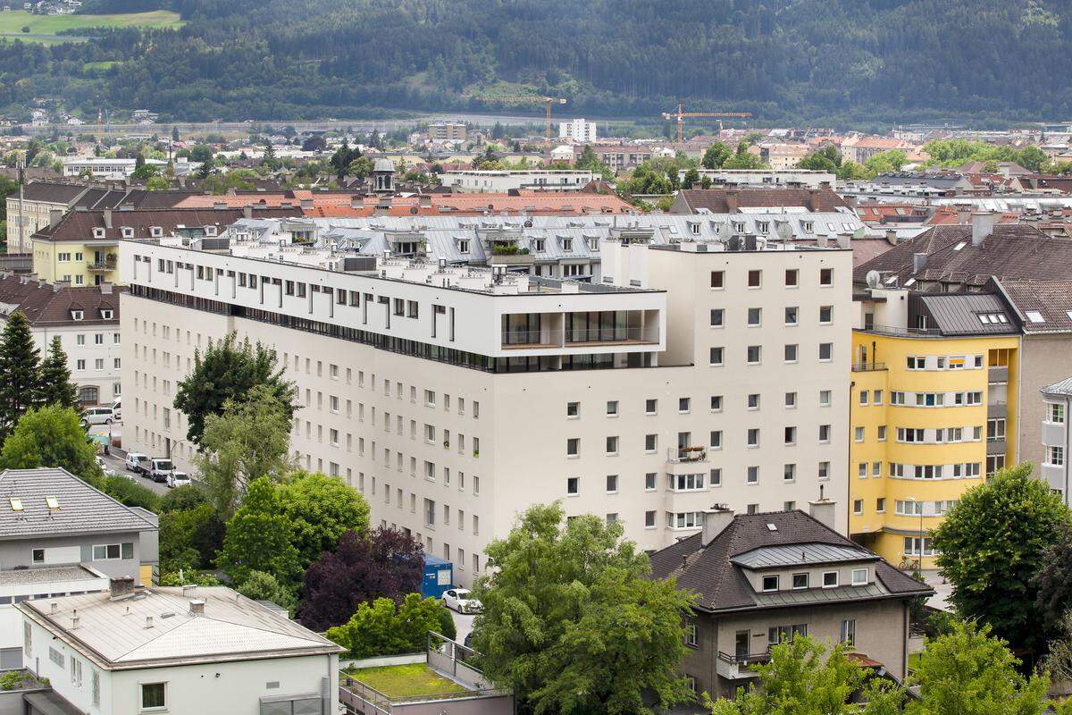 Finalist Kategorie Altbau: Brucknerstraße 2-12, 6020 Innsbruck Projektentwickler und Eigentümer: Neue Heimat Tirol Architekt: Reitter Architekten ZT GesmbH  