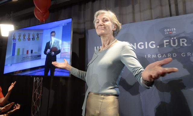 Startet am Sonntag ihre neue Sendung: die ehemalige Hofburg-Kandidatin Irmgard Griss.