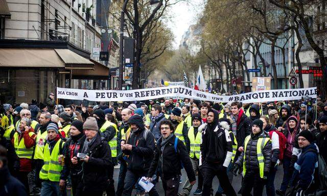 Proteste in Paris