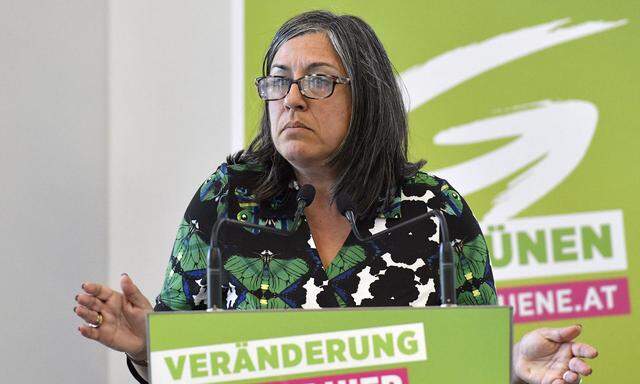 Maria Vassilakou beschwor die grüne Basis, die Reform und Öffnung der Partei mitzutragen. 