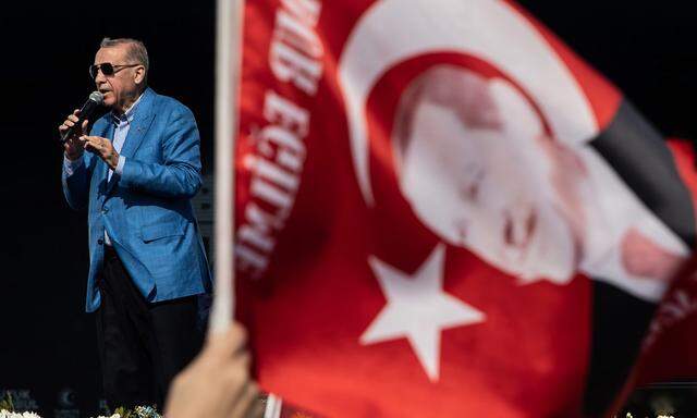Bald nicht mehr an der Macht: Recep Tayyip Erdoğan könnte die Wahl am 14. Mai nicht gewinnen.
