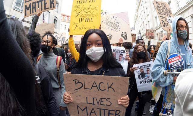 50.000 Menschen gingen bei der „Black Lives Matter“-Demo im Juni in Wien auf die Straße.
