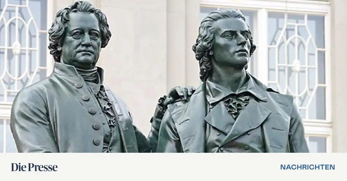 Briefwechsel zwischen Goethe und Schiller ist online