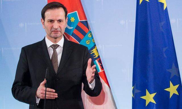 Miro Kovač sieht Kroatien nicht in der Blockierer-Rolle eines möglichen EU-Beitritt Serbiens.